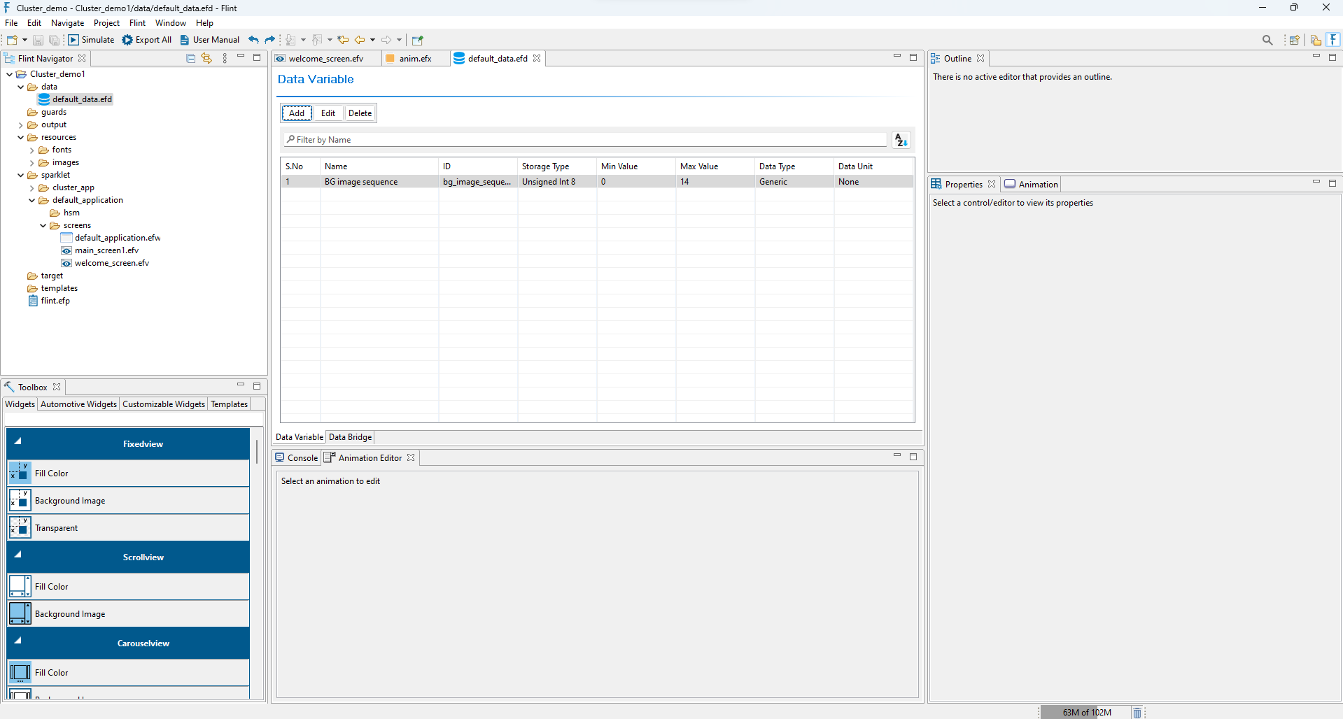 BG Image Sequence Data :width: 100%